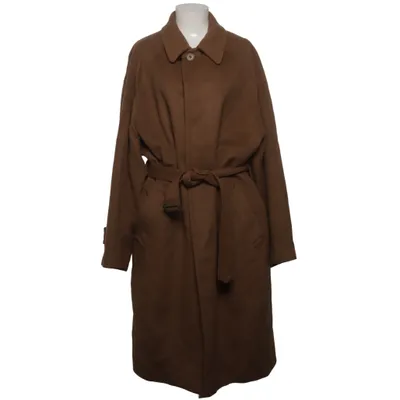 Coat (Brown) from Palais Du Vetement Cashmere, Polyamide, Viscose, Wool