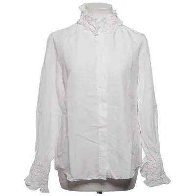 Blouse (White) from Le Sarte Pettegole Silk, Tencel