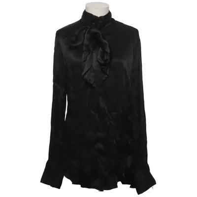 Blouse lavallière (Noir) de Les Lèvres Viscose