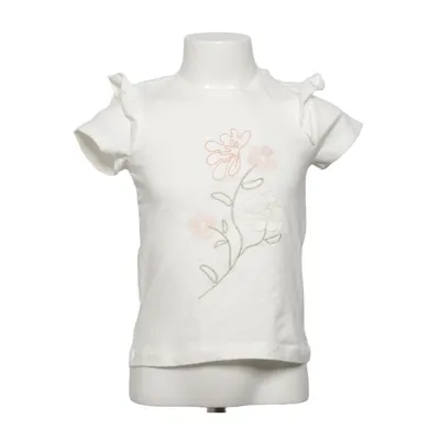 T-shirt (Wit) van OVS Kids Katoen, Elastaan