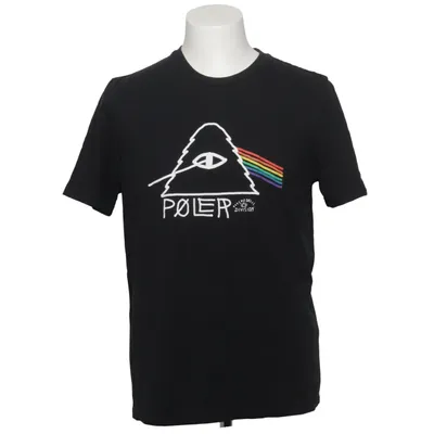 T-shirt (Zwart) van Poler Katoen