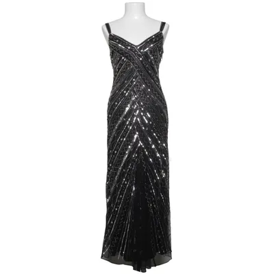 Robe longue (Noir, Argent) de Together Polyester