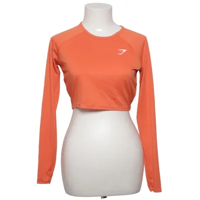 Sports top (Orange) from Gymshark Recycled polyester