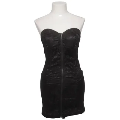 Jurk (Zwart) van Qed London Elastaan, Polyester