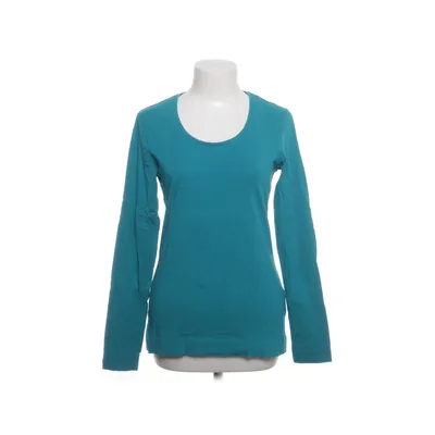 Lange mouwen shirt (Turquoise) van Engelbert Strauss Katoen, Elastaan