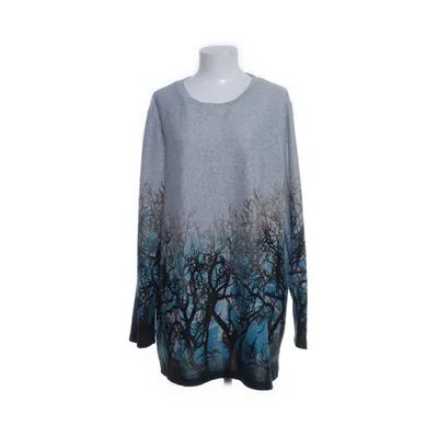 Sweater (Gray, Blue) from Emery Rose Cotton, Polyester