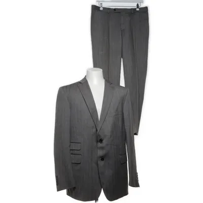 Costume (Gris) de Batistini Soie, Laine