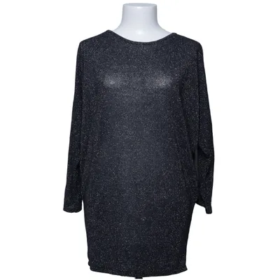 Sweater (Sort, Sølv) fra James Lakeland Elastan, Viscose