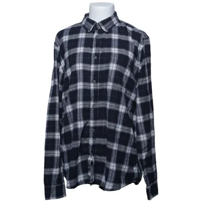 Flanellskjorta (Svart, Grå, Vit) från S.C.W. Made for you Återvunnen bomull, Återvunnen polyester