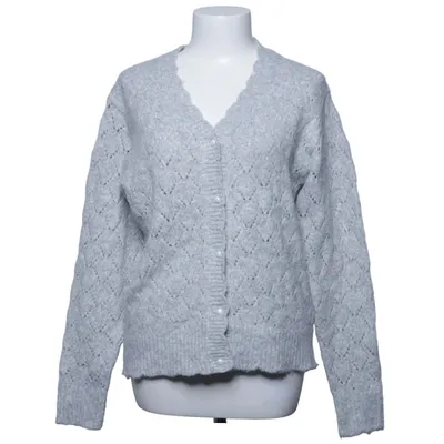 Cardigan (Gray) from Stories Elastane, Polyester, Wool