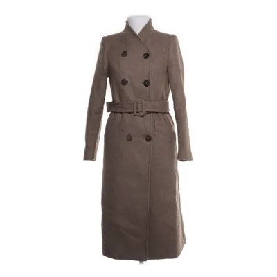 Frakke (Brun) fra Mango Akryl, Bomuld, Polyamid, Polyester, Uld, Viscose