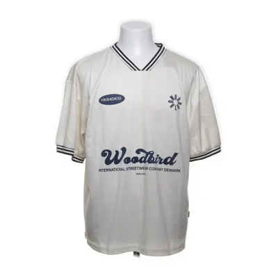 Fotbollströja (Beige, Svart) från Woodbird Polyester