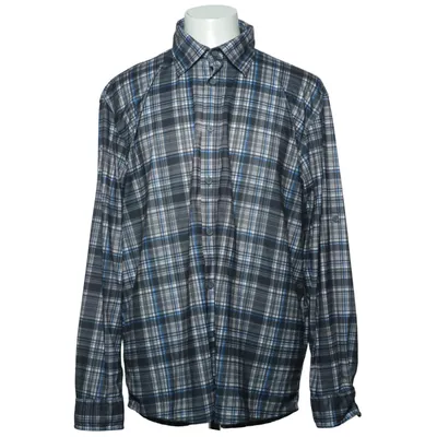 Flanellen overhemd (Grijs, Blauw, Wit) van Toptex Polyester