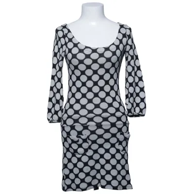 Dress (Black, Gray) from Design Werk Cotton, Metallic fiber