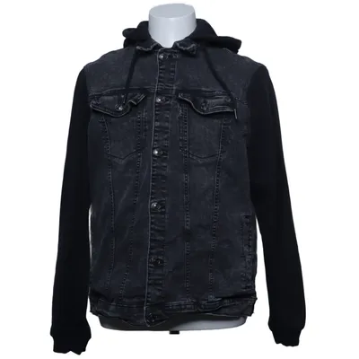 Veste en jean (Noir, Gris) de FSBN Coton, Élasthane, Polyester