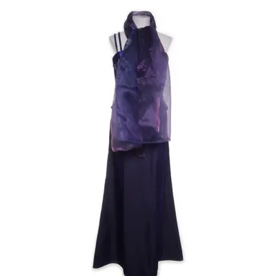 Evening gown (Purple) from Asable Polyester