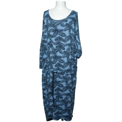 Kjole (Blå, Sort) fra Comfy Copenhagen Elastan, Viscose