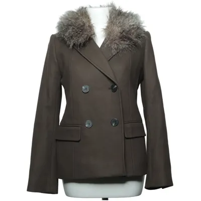Jakke (Brun) fra Club Monaco Akryl, Polyamid, Polyester, Uld