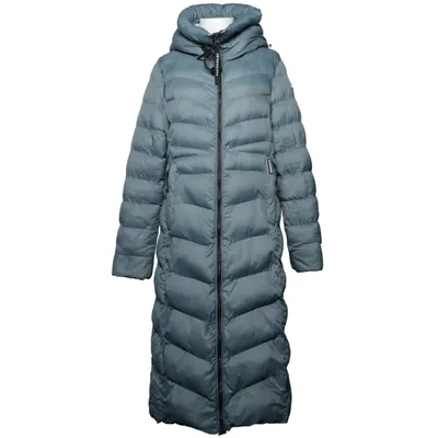 Down coat (Gray, Blue) from Khujo
