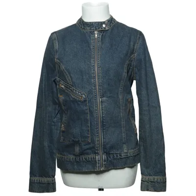 Veste en jean (Bleu) de Collusion Coton