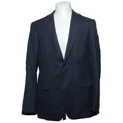Blazer (Bleu) de Ströms Acétate, Laine