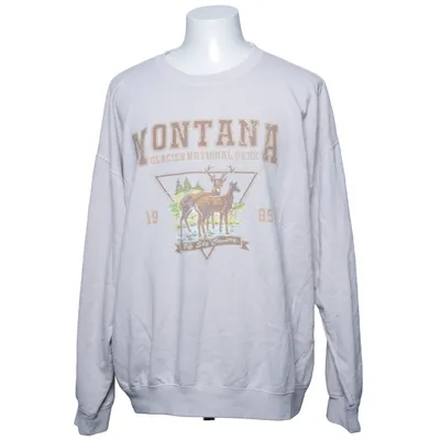 Sweatshirt (Beige) from Vintage Supply Cotton, Polyester
