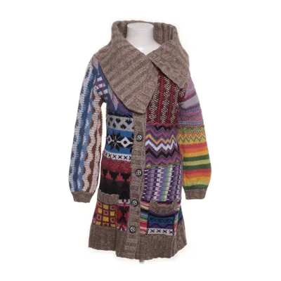 Cardigan (Bruin, Meerkleurig) van Desigual Nylon, Wol