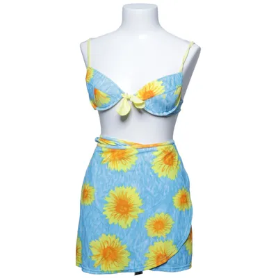 Bikini (Blue, Yellow, Multicolored) from Lycra Elastane, Polyamide