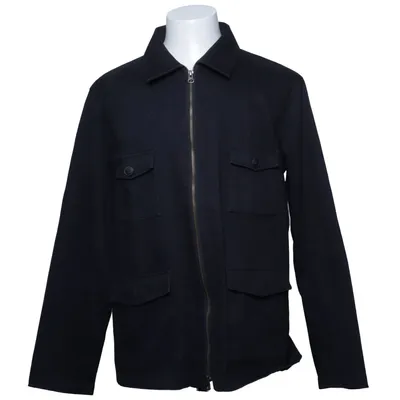 Veste safari (Noir) de John Henric Coton, Élasthane