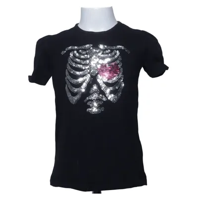 T-shirt (Sort) fra MyWear Kids Bomuld, Elastan