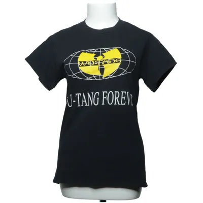 T-shirt (Svart, Gul) från Wu Tang Clan Bomull