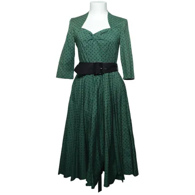 Dress (Green, Black) from Hell Bunny Vixen