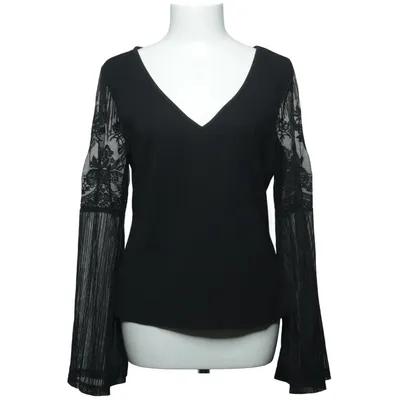 Topp (Svart) från Shein Elastan, Polyester