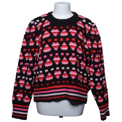 Strickpullover (Schwarz, Rot, Pink) von Savida Acryl, Polyamid, Polyester