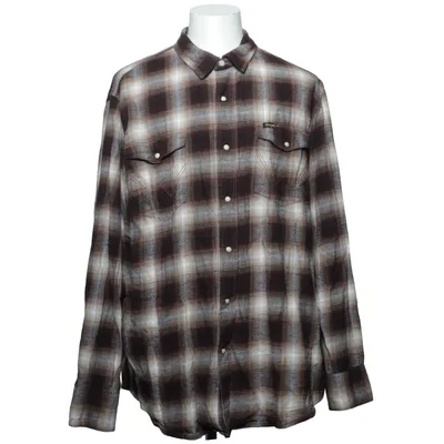 Flanellskjorta (Brun, Vit, Grå) från Wrangler Bomull