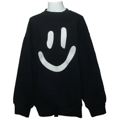 Collegetröja (Svart, Vit) från Molo Ekologisk bomull