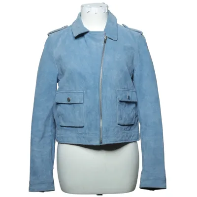 Bikerjacka (Blå) från Mango Akryl, Polyester
