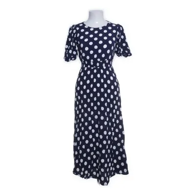 Maxi dress (Blue, White) from Oysho
