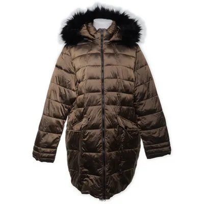 Vinterfrakke (Brun) fra Cellbes Woman Polyamid, Polyester