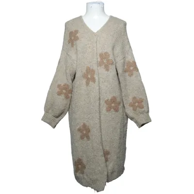 Cardigan (Beige) Acrylic, Mohair, Polyamide, Viscose, Wool