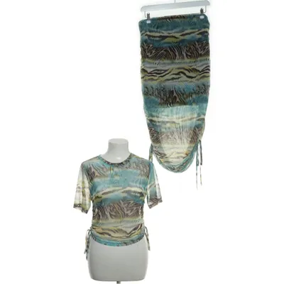 Set (Turquoise, Multicolored) from River Island Plus Polyester, Elastane