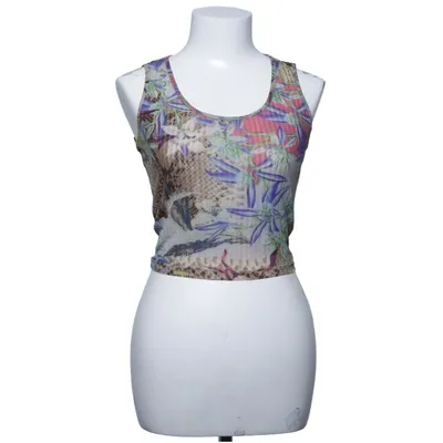 Tank Top (Blue, Multicolored) from Christian Lacroix Acetate, Elastane, Polyamide
