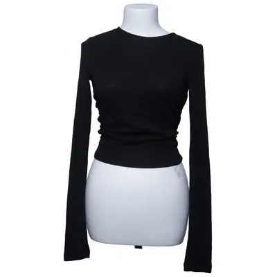 Long sleeve T-shirt (Black) from NA-KD Reborn Elastane, Polyester, Viscose