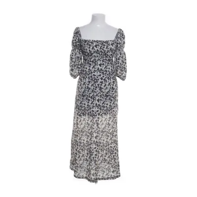Maxi jurk (Zwart, Meerkleurig) van Topshop Elastaan, Polyester