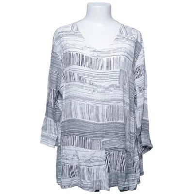 Top (Zwart, Wit) van Brandtex Viscose