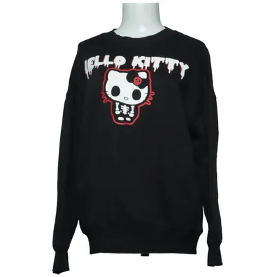 Collegetröja (Svart) från Hello Kitty by Sanrio