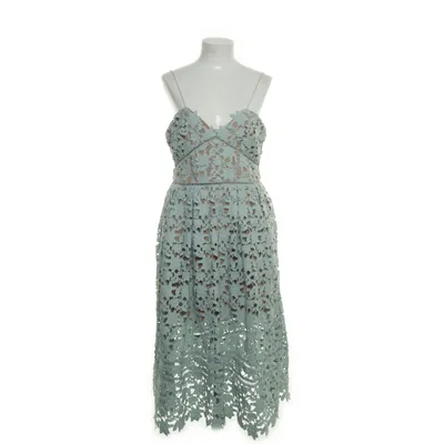 Cocktail dress (Turquoise, Beige) from Self-Portrait Polyester, Elastane