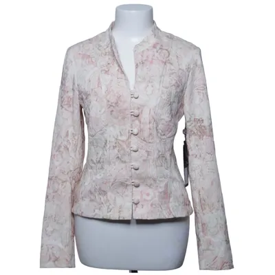 Blazer (Pink, Beige) from Prêt à Porter Cotton, Elastane, Polyester