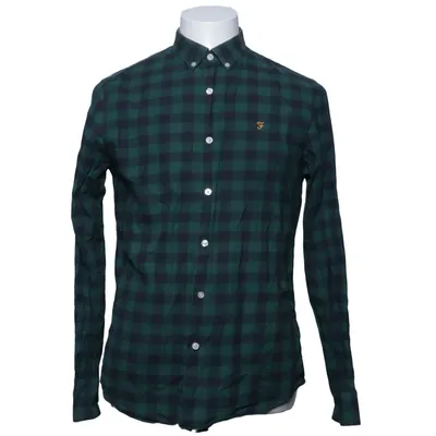 Chemise en flanelle (Vert, Noir) de Farah Coton
