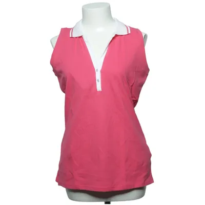 Débardeur de sport (Rose, Blanc) de James & Nicholson Coton, Élasthane